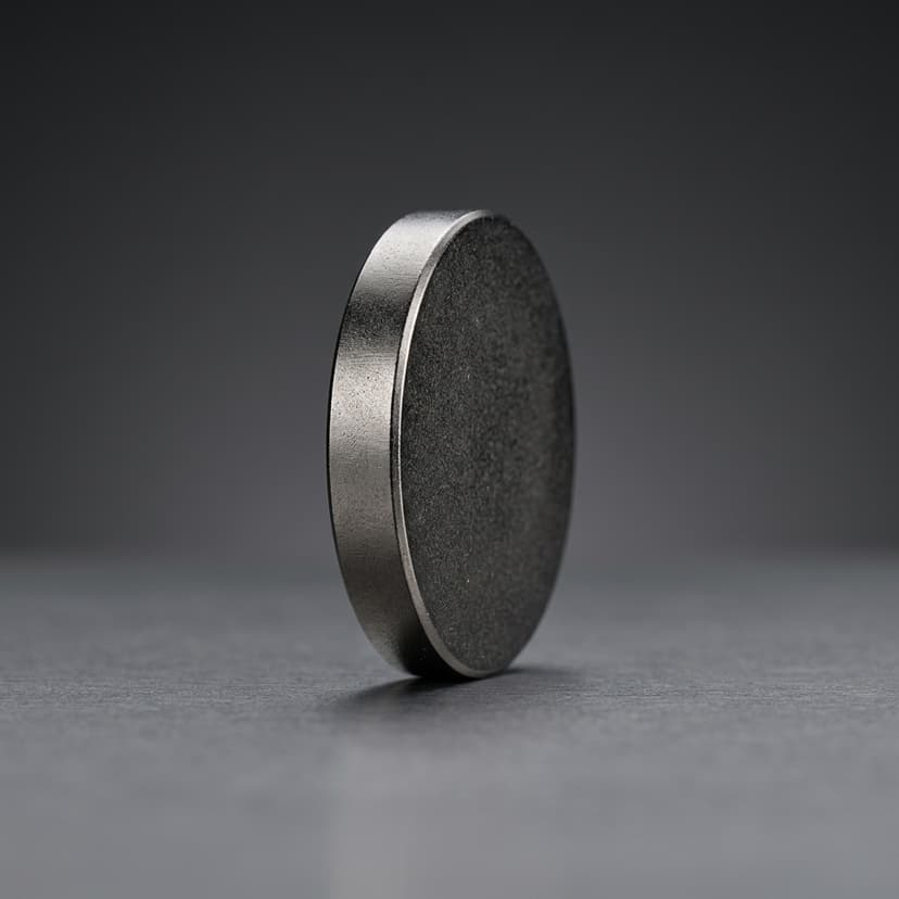 Custom SmCo disc and block magnet machining support